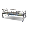 Stainless steel hospital bed frame with leg MS104